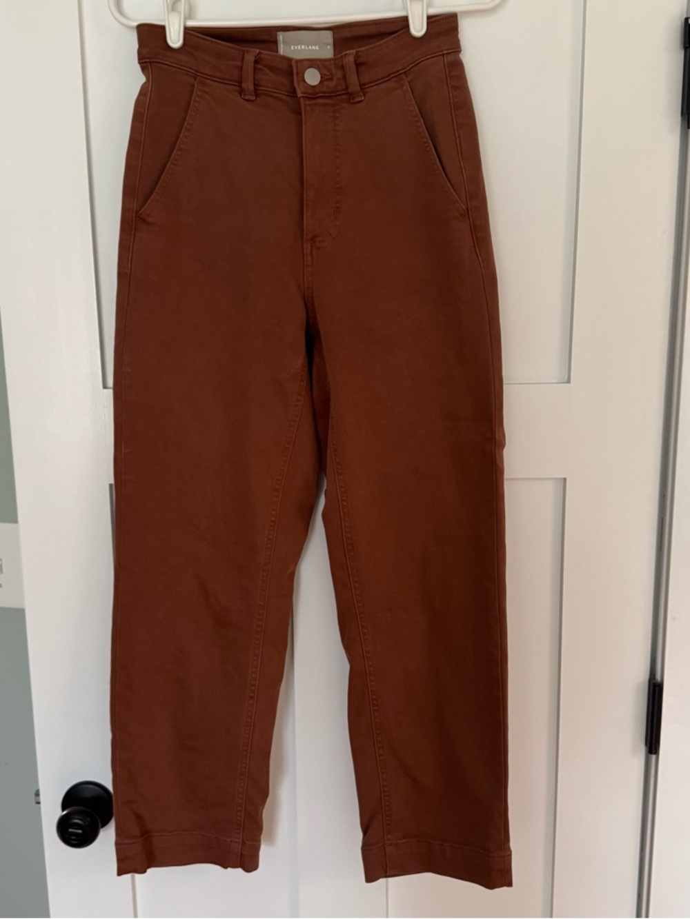 Everlane Cropped Straight-Leg